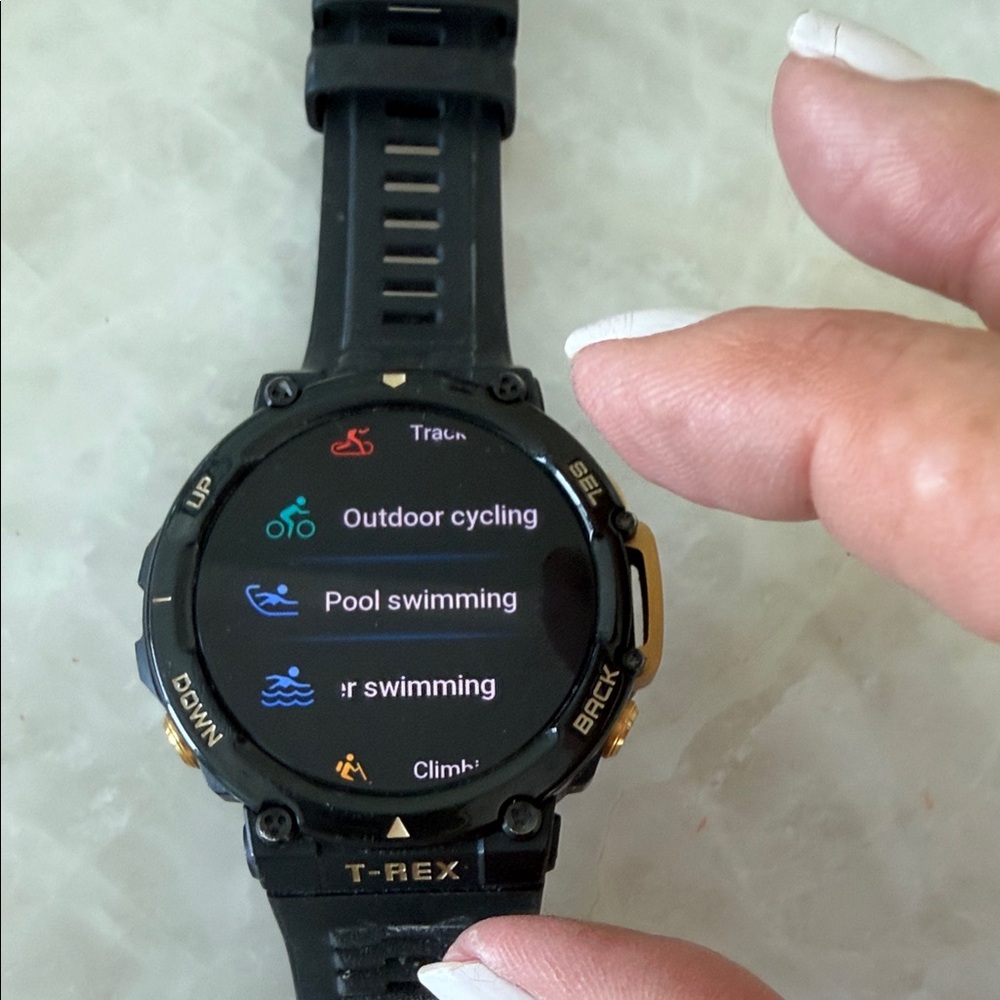 Amazfit T-Rex 2 Outdoor Smart Black Watch - Picture 8 of 14